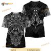 Viking symbol Valhalla Celtic Ragnar Odin 3D Shirt All Over Print