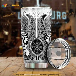Vikings Tattoo Stainless Steel Cup Coffee Tumbler