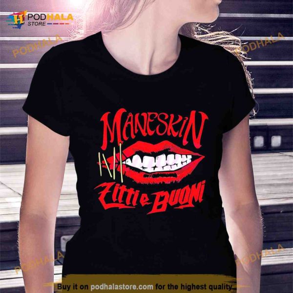 Vintage 2023 Maneskin Rush World Tour Shirt