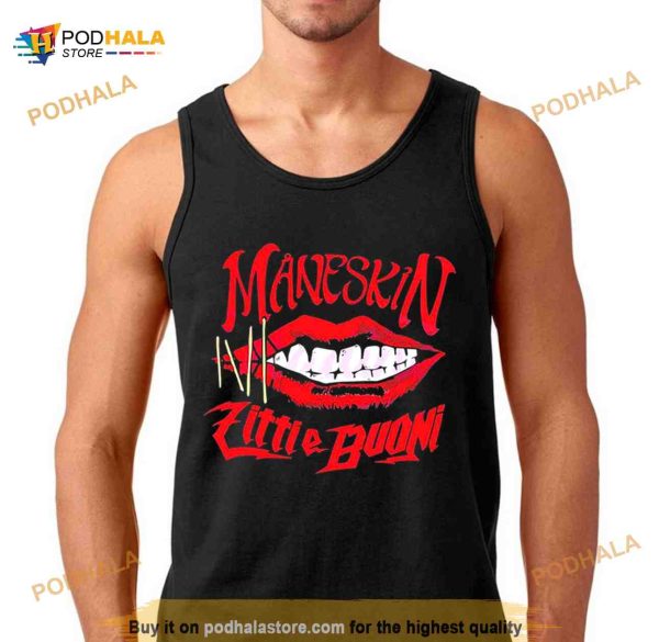 Vintage 2023 Maneskin Rush World Tour Shirt