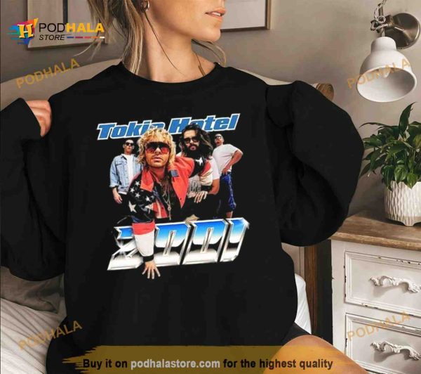 Vintage Tokio Hotel Band Retro Shirt