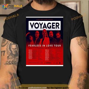 Voyager Fearless In Love Tour Europe Tour 2023 Shirt 2