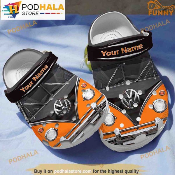 Vw Campervan 3D Funny Crocs Crocband Shoes