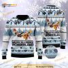 Walkin In A Wiener Wonderland For Dachshund Xmas Wool Ugly Sweater