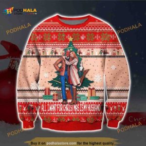 Wanda Vision Marvel Ugly Xmas Wool Sweater