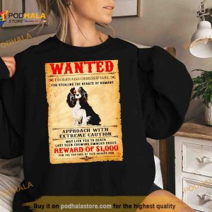 Wanted Approach With Extreme Caution Reward Of $1000 Shirt
