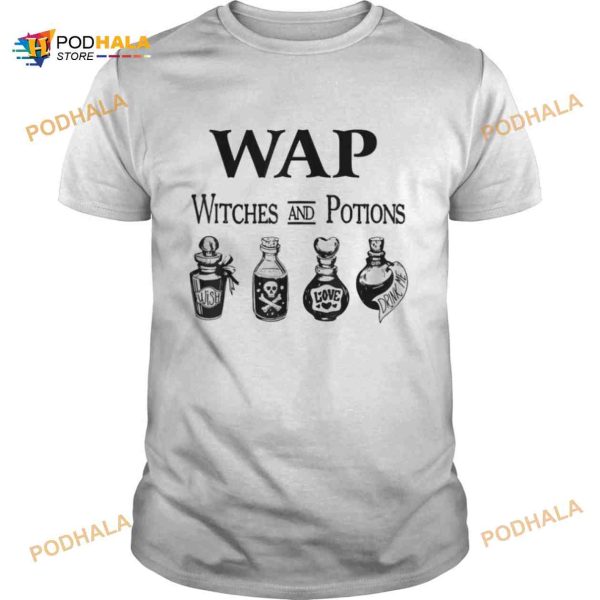 Wap Witches And Potions Halloween Witches T-shirt