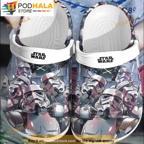 Warriors Star Wars 3D Funny Crocs Slippers