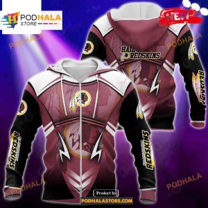 Washington Redskins NFL New Design NFL Hoodie 3D 2