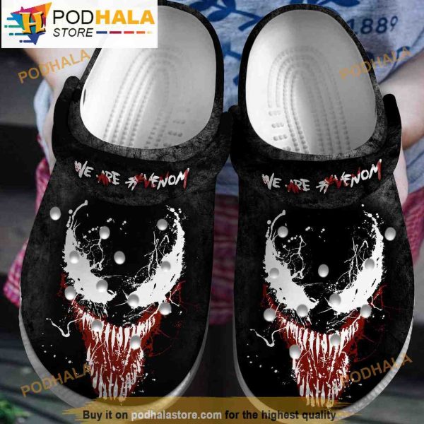 We Are Venom Gifts 3D Funny Crocs