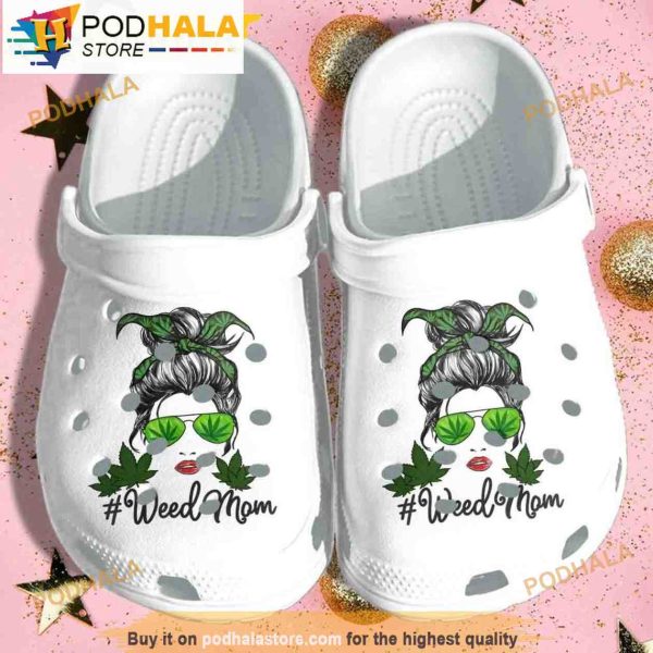 Weed Mom Cannabis 3D Funny Crocs