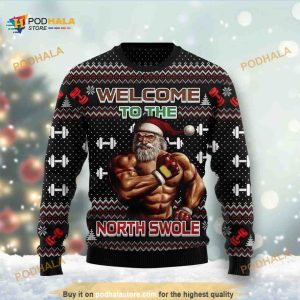 Welcome To The North Swole Ugly Sweater