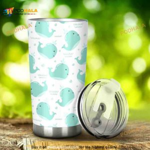 Whales Ocean Gift Travel Coffee Tumbler 3D All Over Print