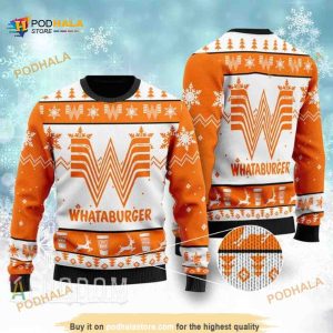 Whataburger Ugly Christmas Sweater