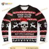 When You’re Dead Inside But It’s Christmas Ugly Wool Sweater