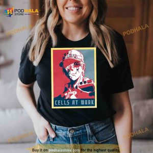 While Blood Cell Cells At Work Political Anime Shirt