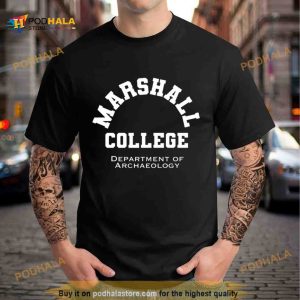 White Logo Indiana Jones Marshall College Shirt