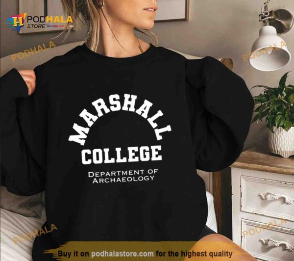 White Logo Indiana Jones Marshall College Shirt