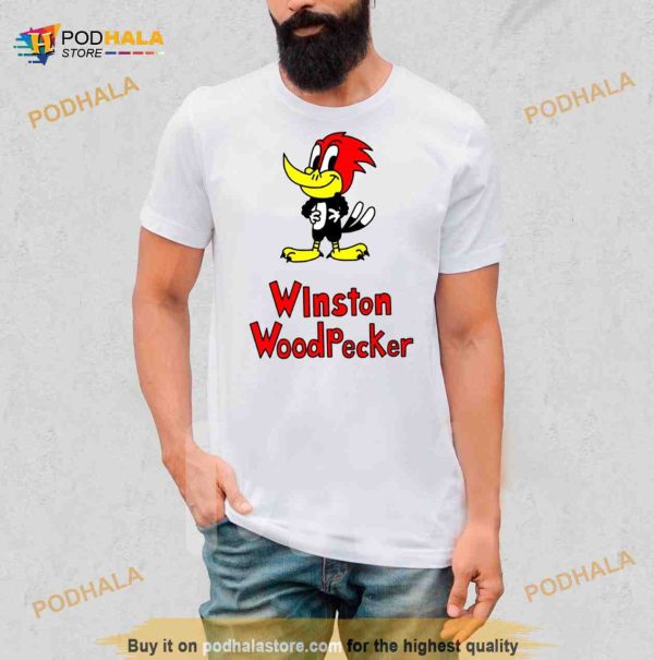 Winston Woodpecker With Name Shirt
