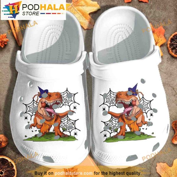 Witch Saurus Jurassic Park 3D Halloween Crocs