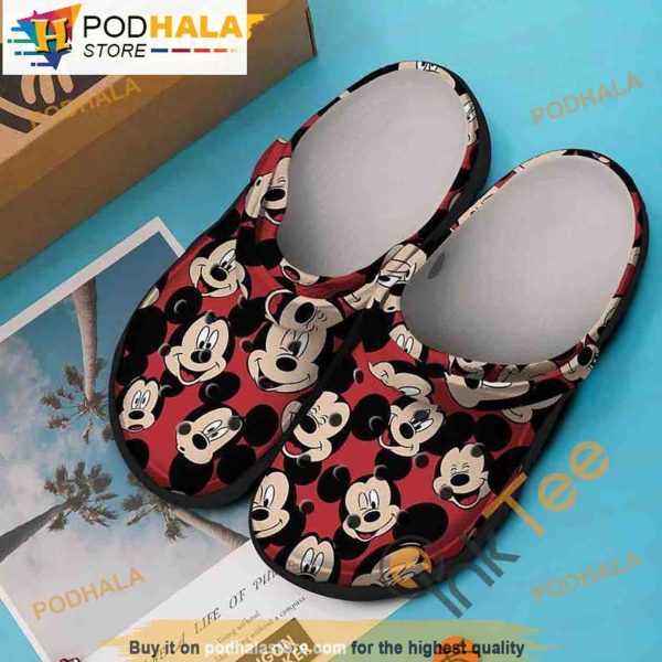 Women Mickey Mouse 3D Funny Crocs