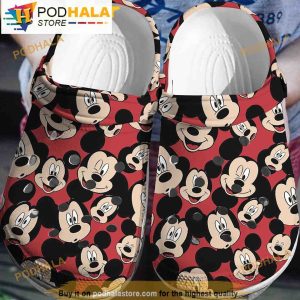 Wonderland Mickey Mouse 3d Disney 3D Funny Crocs Clog Shoes