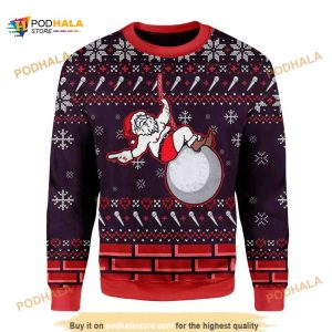Wrecking Ball Miley Cyrus Funny Ugly Sweater