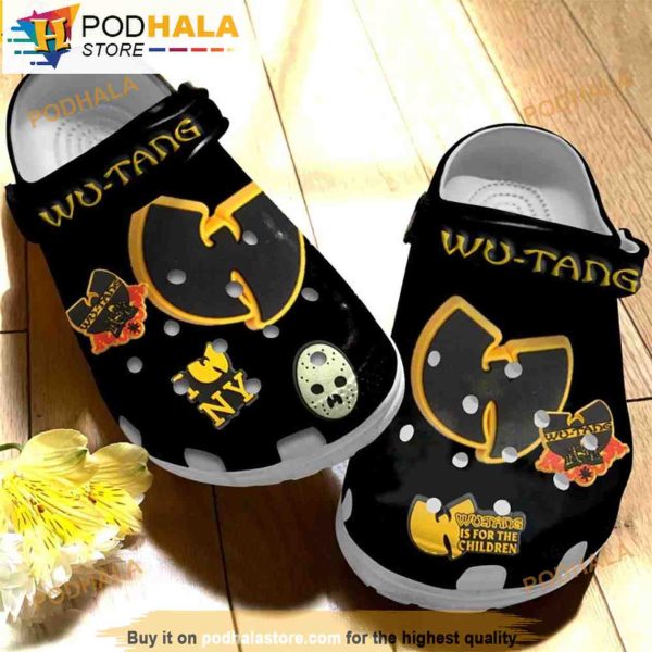 Wu Tang Jibbitz Printed 3D Funny Crocs