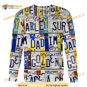 Xmas Chads Plates 3D Funny Ugly Sweater