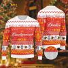Xmas Drink Lover Gifts, Budweiser Beer Ugly Christmas Sweater