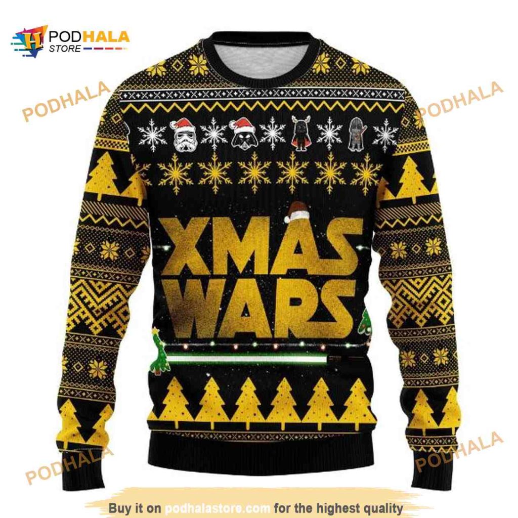 Xmas Wars Star Wars Ugly ChristmasWool Sweater
