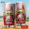 Yamaha Baby Yoda Custom Name Gift Travel Coffee Tumbler