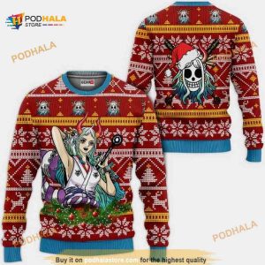 Yamato One Piece Anime Xmas Funny Ugly Christmas Sweater