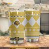 Yellow Mighty Morphin Power Ranger Ugly Christmas Coffee Tumbler