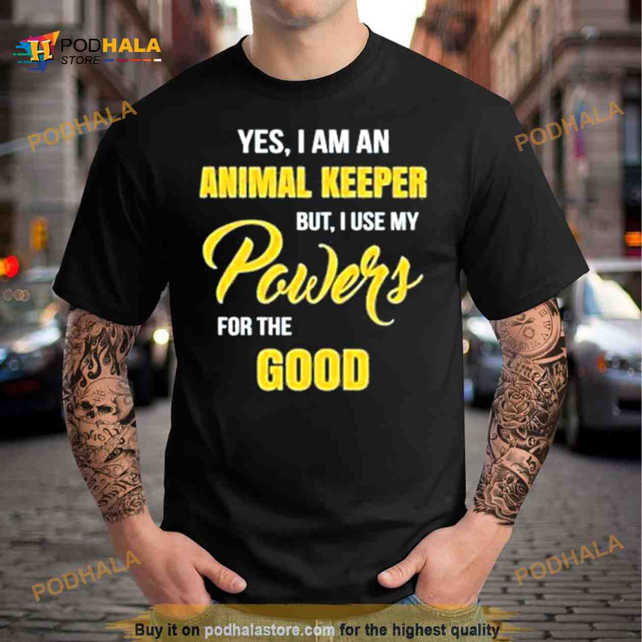 Yes I Am An Animal Keeper Use My Powers For The Good T Shirt Yes I Am An Animal Keeper Use My Powers For The Good T Shirt