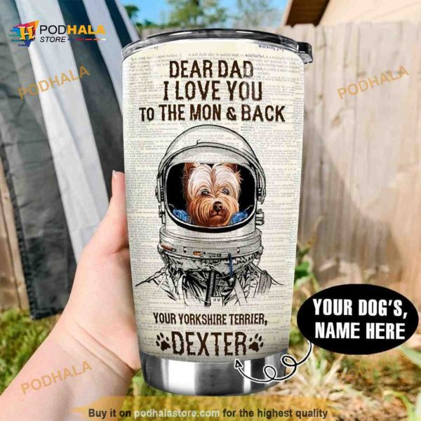 Yorkshire Terrier Personalized Gift Travel Coffee Tumbler