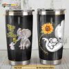 You Are My Sunshine Elephant Mom And Baby Gift Ideas For Dad Coffee Tumbler