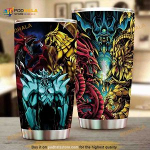 Yugioh Egyptian Gods Osiris Obelisk Ra Coffee Tumbler