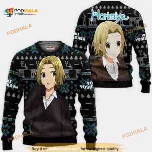 Yuki Yoshikawa Anime Horimiya Xmas Funny Ugly Christmas Sweater