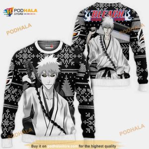 Zangetsu Bl Anime Xmas Funny Ugly Christmas Sweater
