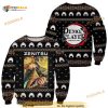 Zenitsu Agatsuma Kimetsu Anime Xmas Clothes Funny Ugly Christmas Sweater