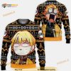 Zenitsu Anime Kimetsu Xmas For Fan Funny Ugly Christmas Sweater