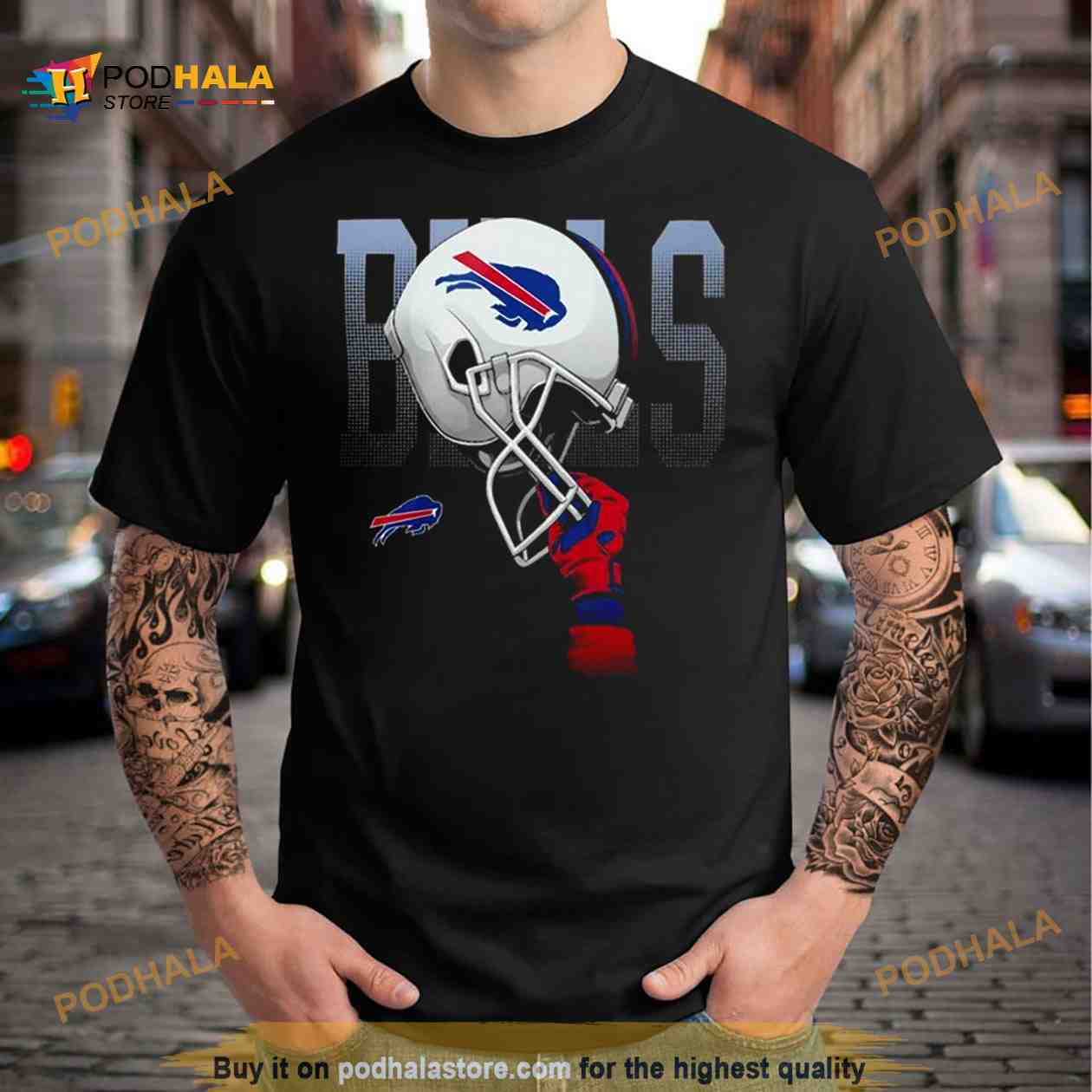 Buffalo Bills Christmas ELF Funny NFL T-Shirt