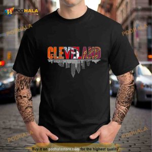 cleveland Sport team football skyline 2023 Shirt 2