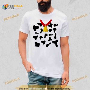 cow Print Pattern Animal Halloween Costume Idea TShirt