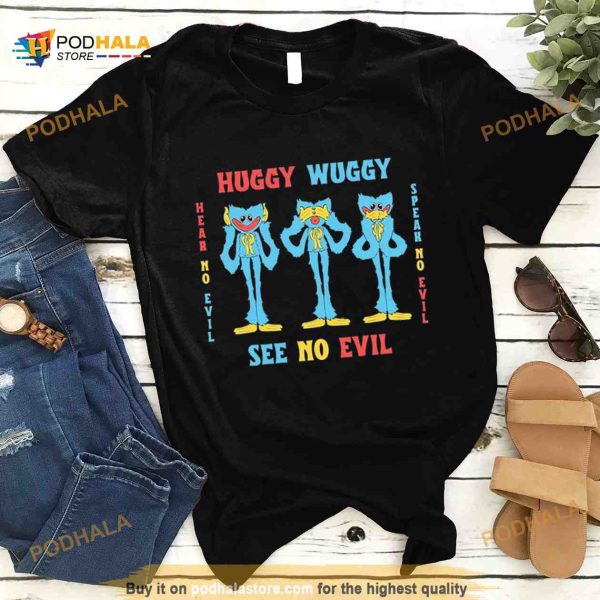 Huggy Wuggy See No Evil Shirt