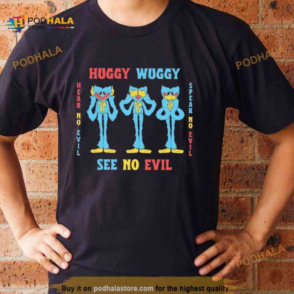 Huggy Wuggy See No Evil Shirt