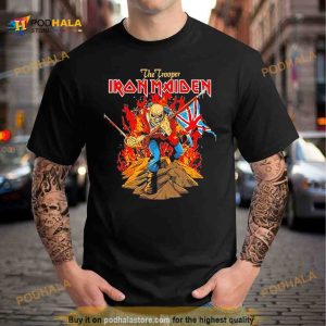 iron Maiden Trooper Flames 2023 Shirt