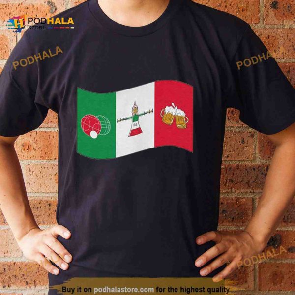 Lowellville Festival Italian Flag Shirt