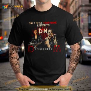 Only Best Custom Your Name Depeche Mode signatures Shirt